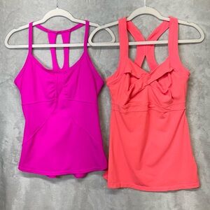 Athleta Bundle of 2 Tank Tops Women’s M Jaya & Plié